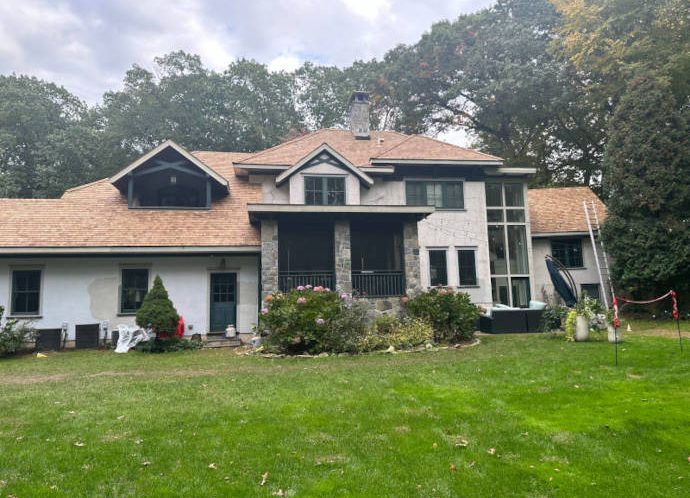 Roof replacement 7 Clark Street, Old Greenwich, Greenwich, CT 06870, front